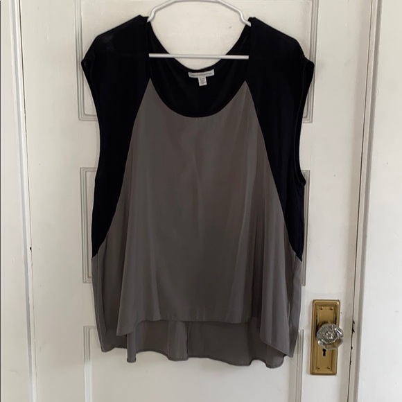 American Eagle Outfitters Tops - American Eagle black & grey casual sleeveless top